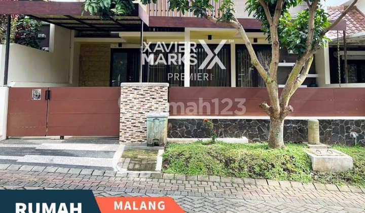 Rumah Furnish Keamanan 24 Jam di Greenland Tidar Malang