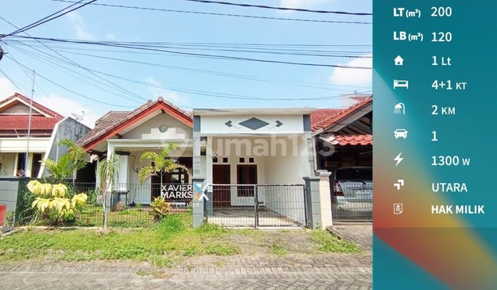 Rumah Terawat Kawasan Eksklusif di Pondok Blimbing Indah Araya