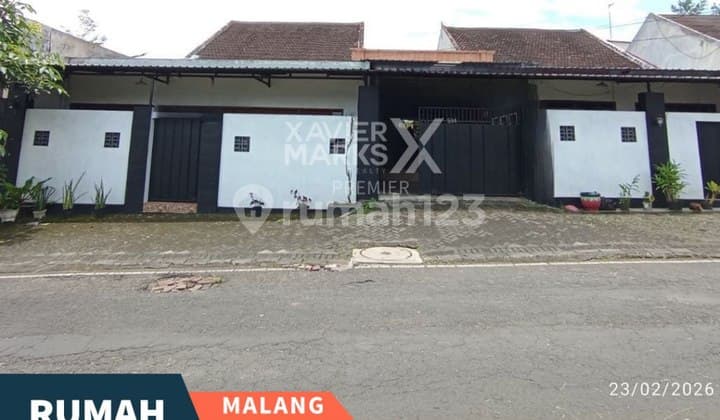 Rumah Terawat Akses Mudah di Cemorokandang Malang