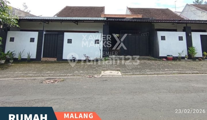 Rumah Terawat Akses Mudah di Cemorokandang Malang