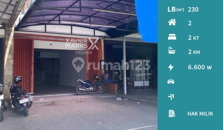 Ruko Cocok Berbagai Usaha Poros Jalan Soekarno Hatta Malang