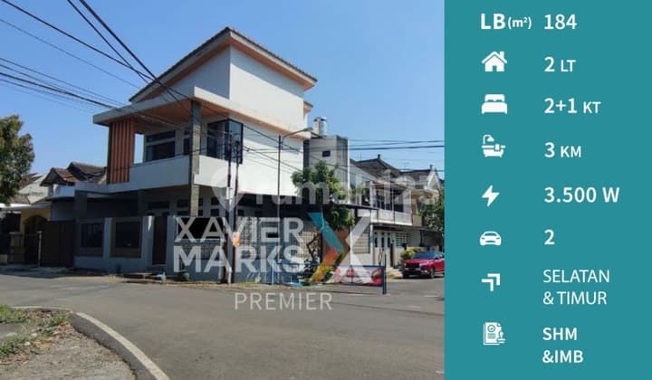 Rumah Hook Semi Furnish Siap Huni di Pandanwangi Malang