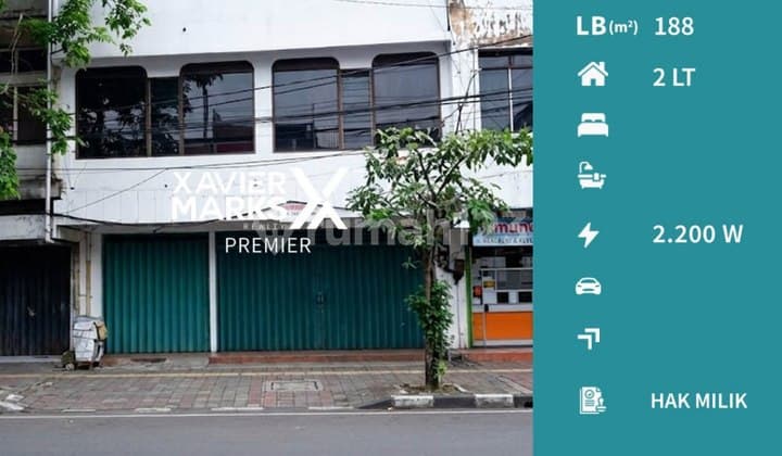 Ruko Cocok Berbagai Usaha Pusat Perdagangan di Gatot Subroto Malang