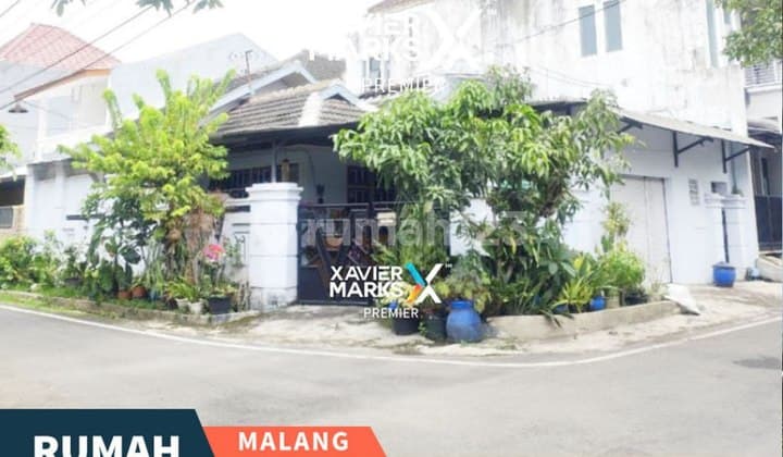 Rumah Hook Strategis Lingkungan Asri di Sukun Malang