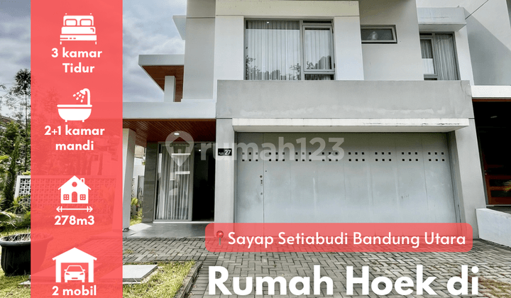 Dijual Rumah Mewah Modern Lokasi Premium Setiabudi Bandung