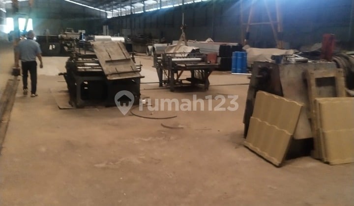Dijual Gudang Hitung Tanah - Jl Raya Bandung-Purwakarta, Sebelah Cikao Industrial