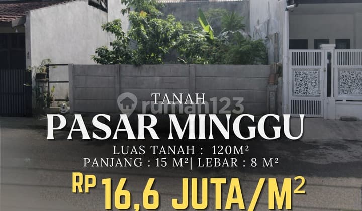 Tanah Dijualdalam Komplek Kejaksaan Agung Pasar Minggu Jaksel