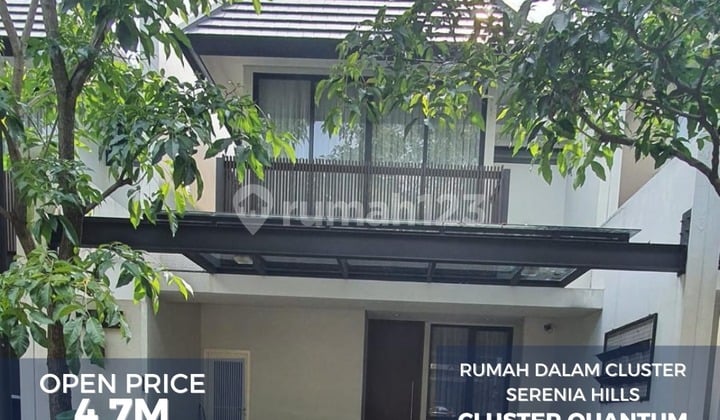 Dijual Cepat Rumah Mewah Di Dalam Cluster Serenia Hills Tangerang Selatan