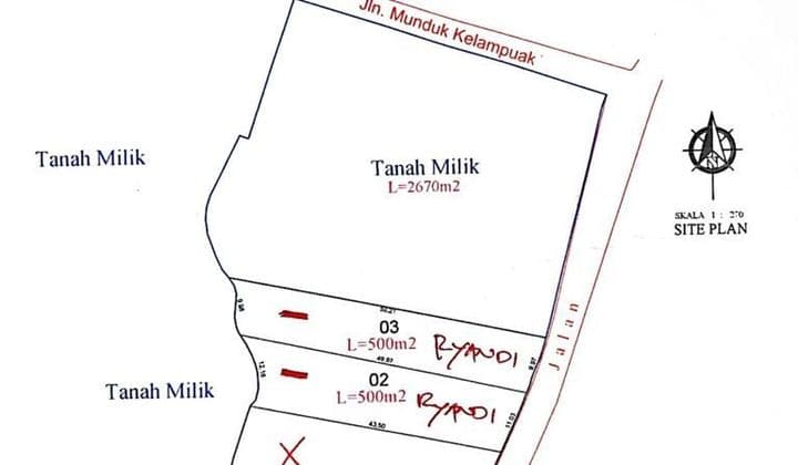 Hot List Di Jual Tanah Kavling Lokasi Batu Bolong Canggu Kuta Utara