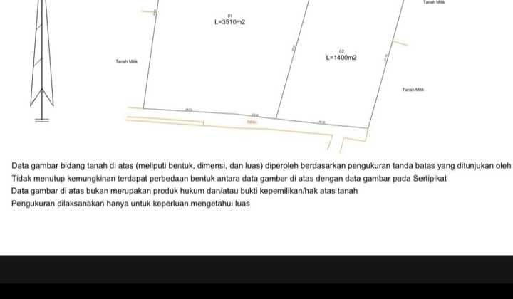 Di Jual Tanah Lokasi Batur Sari Sanur Denpasar Selatan Bali
