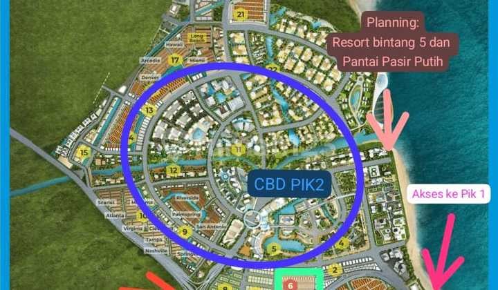 Tanah Premium Langka Pik 2 Cluster Mewah Lokasi Terbaik