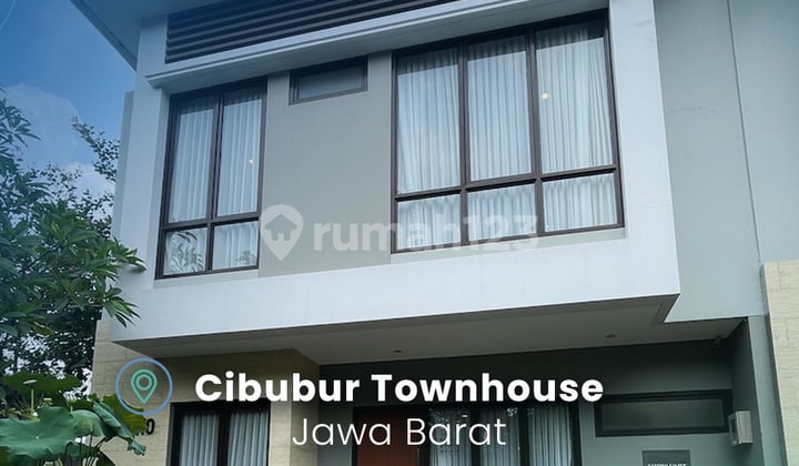Rumah Bagus Cibubur Townhouse Hunian Asri Akses 5 Pintu Toll