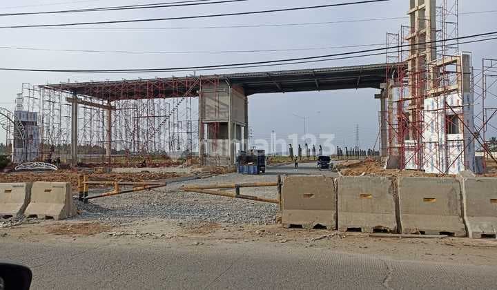 Tanah 4000M2 Teluk Naga Laksana Posisi Jalan Raya Dekat Pik 2