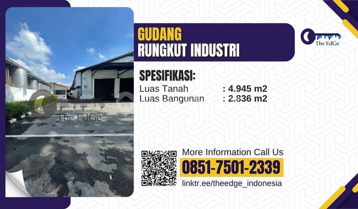 Jual Gudang Sier Rungkut Industri Surabaya Akses Tol Juanda The Edge