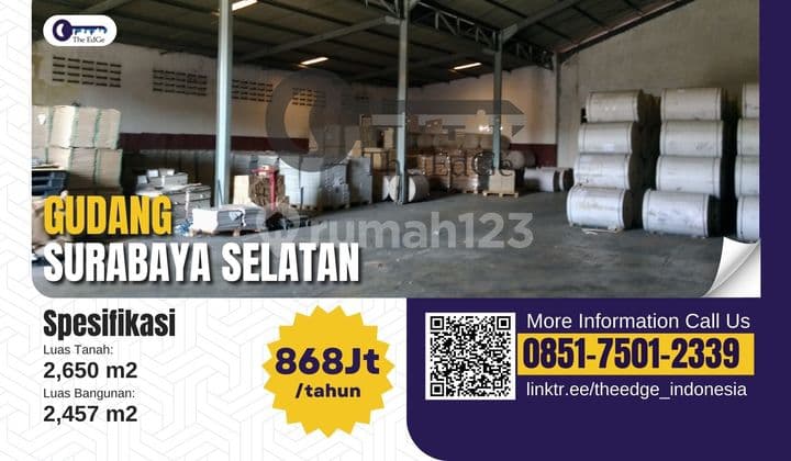 Disewakan Gudang Jambangan Pagesangan Surabaya The Edge
