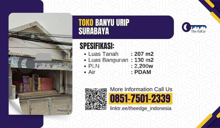 Jual Cepat Toko di Banyuurip Surabaya The Edge