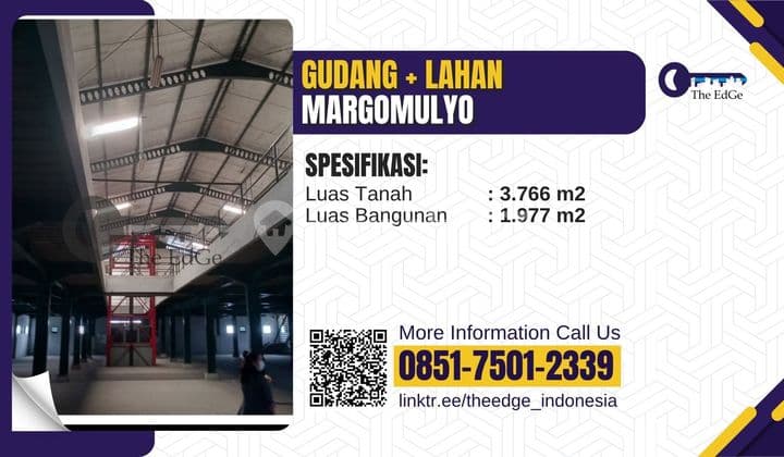 Jual Gudang Margomulyo- Aset Industri Strategis Surabaya Barat