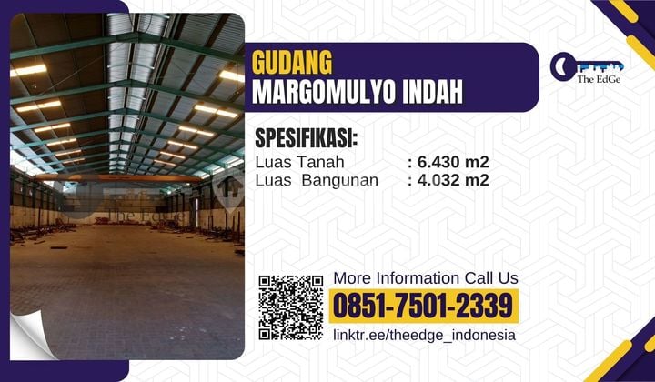 Disewakan Gudang Margomulyo Surabaya Akses Tol Tandes - The Edge