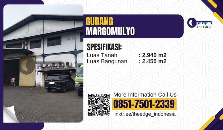 Dijual Gudang Margomulyo Indah Surabaya - The EdGe