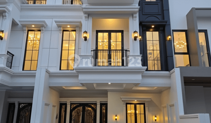 Rumah Mewah Modern Classic Dalam Cluster Besar
