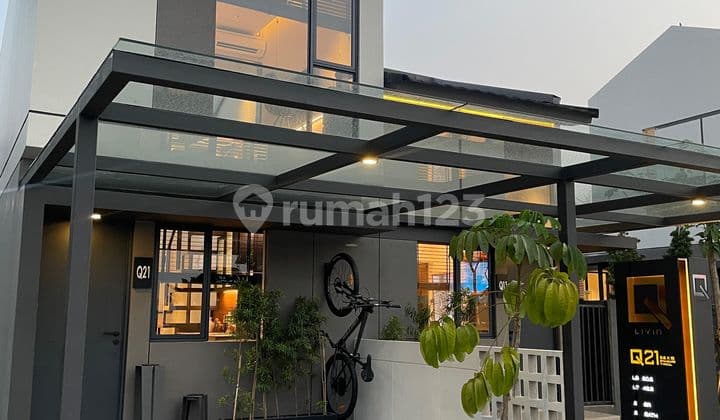 Two-Story House in the Center of Gading Serpong City.