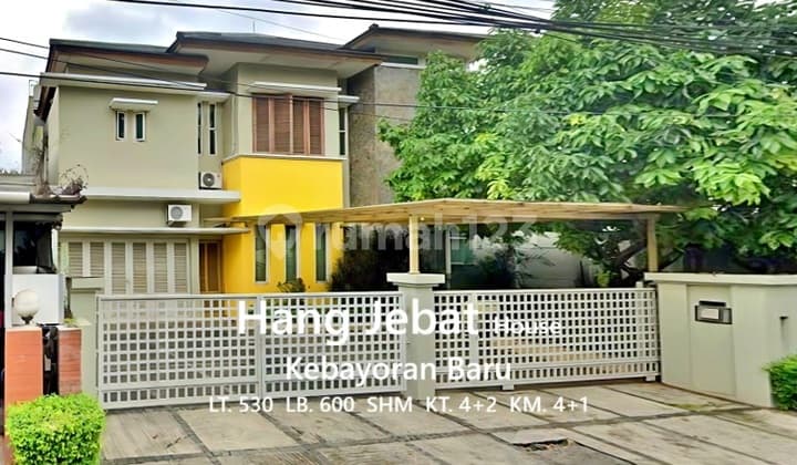 Beautiful House In Elite Area Jl Hang Jebat Kebayoran Baru South Jakarta