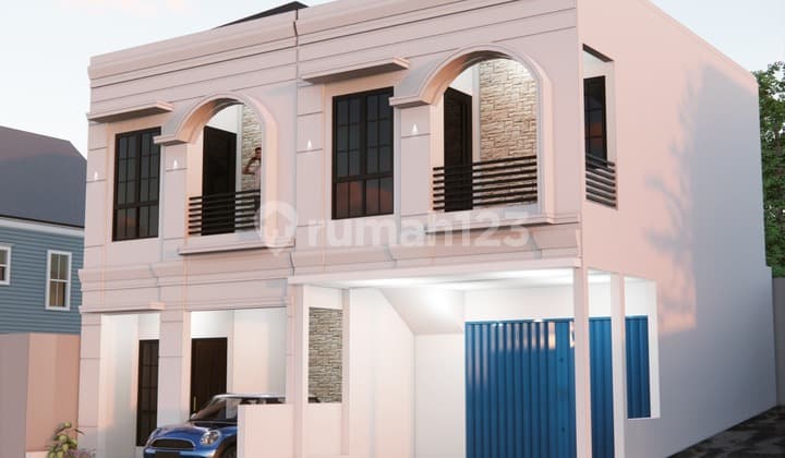 Ruko Rumah Pinggir Jalan Munjul Jakarta Timur SHM Dekat Stasiun Tol