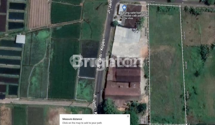 Land with Water Source Suitable for Fishing, Restaurant in Klaten