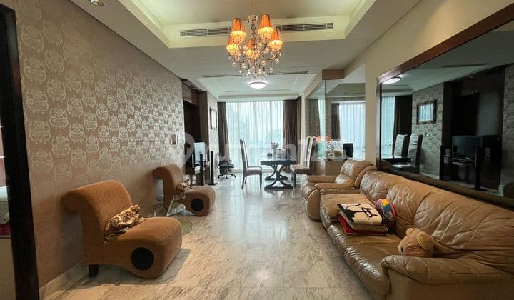 Dijual Apartemen The Peak Sudirman 3 Br Luas 156 Sqm Furnished