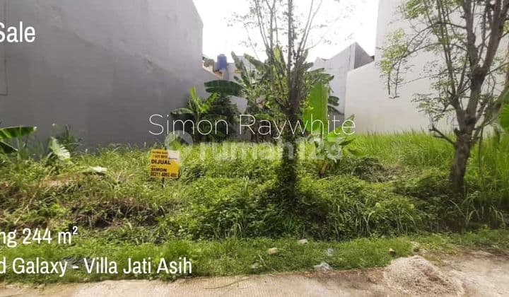 Dijual Cepat - Tanah Murah Banget - di Villa Jaka Setia - Grand Galaxy - Bekasi 244 m²