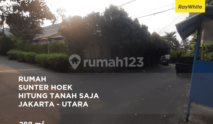Rumah Sunter - Hitung Tanah Saja - 288 Meter