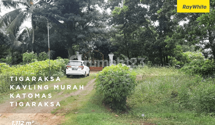 Tanah Tigaraksa - Murah- Dekat Perumahan