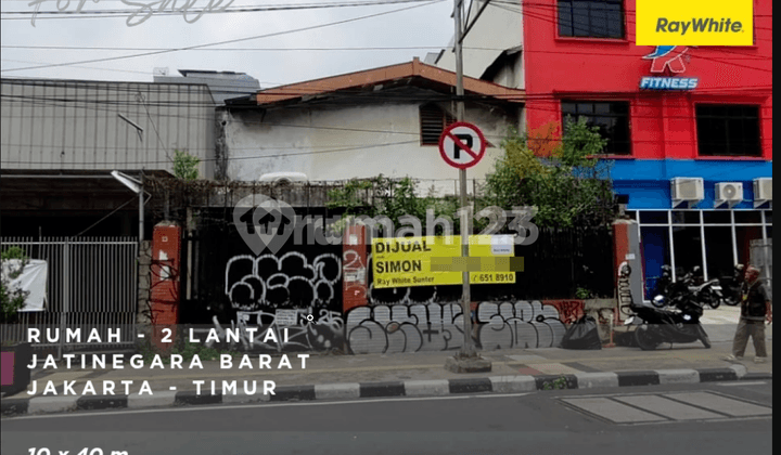 Rumah Tua - Jatinegara Barat - Hitung Tanah
