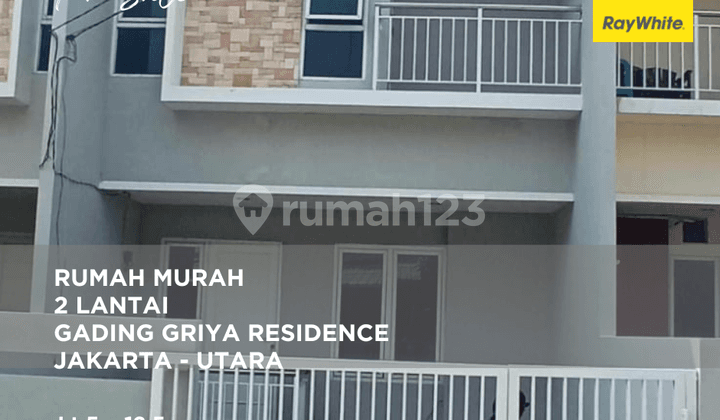 Gading Griya Residence - Siap Huni - 2 Lt SHM
