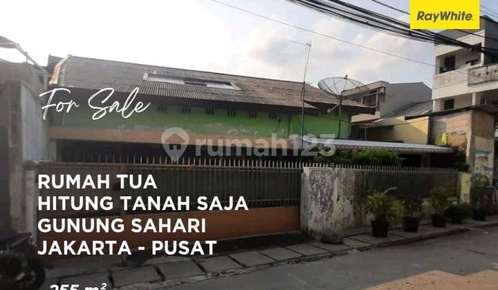 Rumah Murah - Gunung Sahari - 255 M2- Bagus