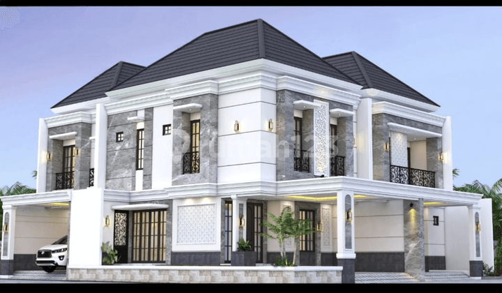Rumah American Style Kertajaya Indah Timur (Ll)