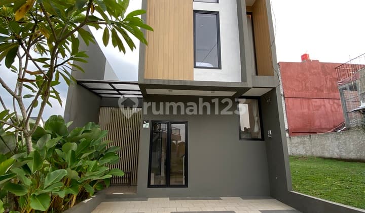 Rumah Murah Siap Huni 2 Lantai 3Kt Dekat Stasiun Cisauk