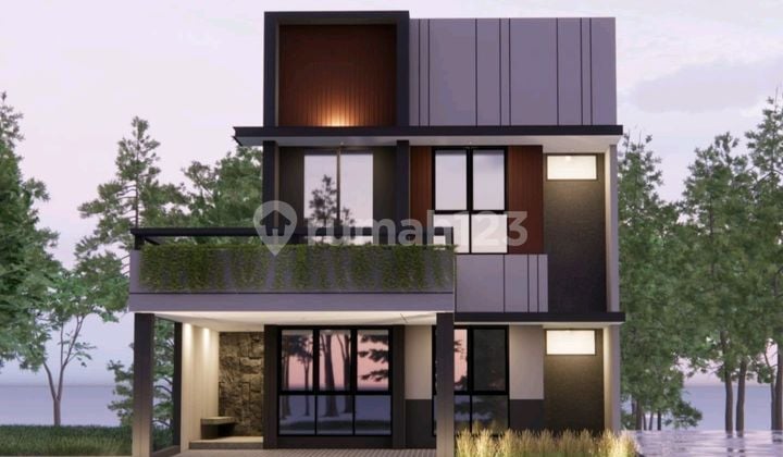 Rumah Bangunan Baru Hadap Timur