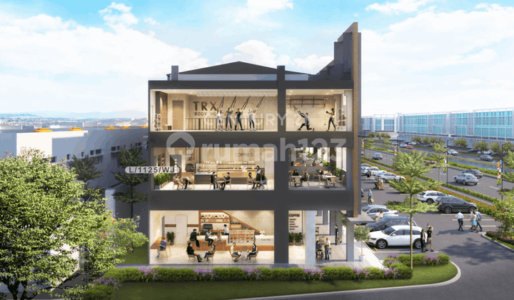 Ruko Sapphire Siap Pakai Untuk Usaha Strategis Summarecon Bandung