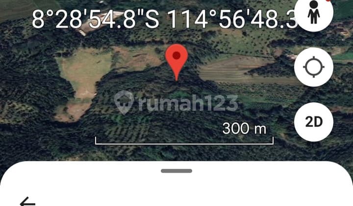 Tanah 2.5 Are Hook Dekat Pantai Balian Selemadeg Mnk