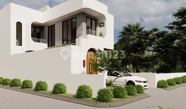 New Santorini Concept Villa With Beach View In Nusa Dua Bali