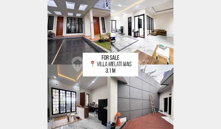 Dijual Rumah SHM di Villa Melati Mas Serpong, Tangerang Selatan Dijual Rumah SHM di Villa Melati Mas Serpong, Tangerang Selatan