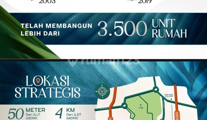 Royal Green Bay , Rumah 2 lantai di daerah Sukolilo Surabaya Timur