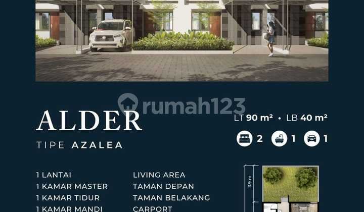 Woodvile Residence , Buduran Sidoarjo, Rumah Mewah & Baru 2Lt di Sidoarjo, Woodville Residence Cluster Mahogany