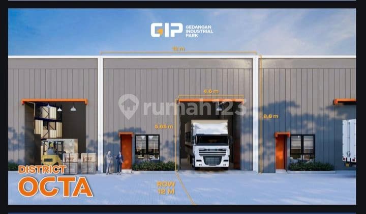 PERGUDANGAN baru Lokasi GEDANGAN INDUSTRIAL PARK , SIDOARJO