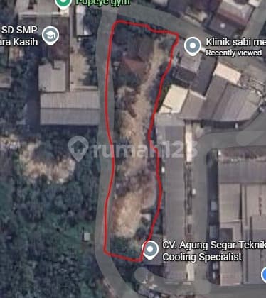 Sewa Tanah Kavling Karawaci, Tangerang, Cocok untuk Usaha