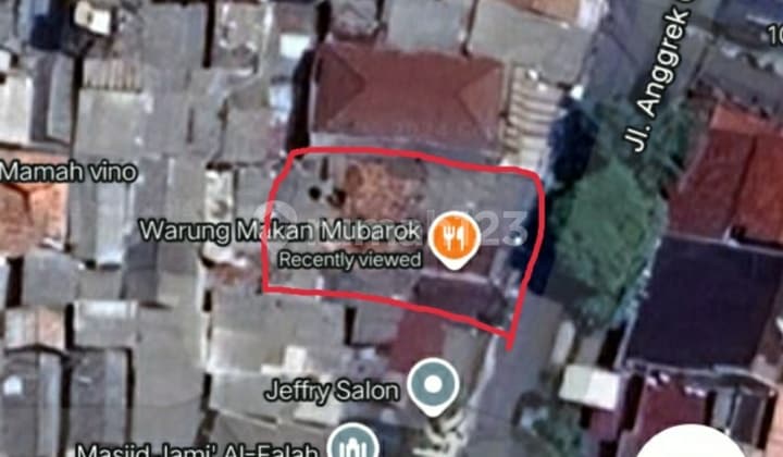 Di Jual Tanah, Lt 339 M2 di Slipi Kebon Sayur Kelurahan Kemanggisan Kecamatan Jakarta Barat