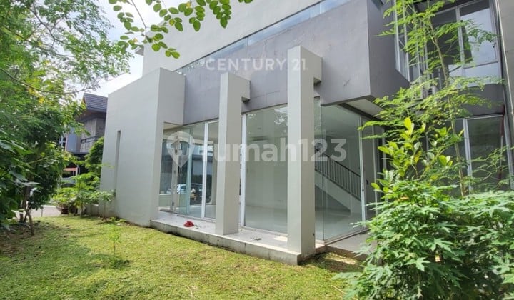 Dijual Rumah Hook Modern Samping Taman Di Discovery Bintaro Sek 9
