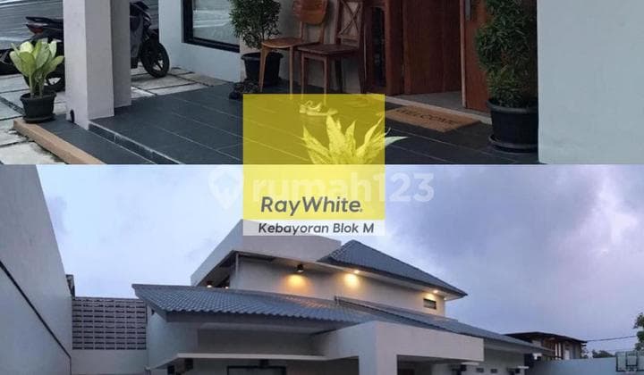Super Cheap Ready-to-Occupy Modern Minimalist 2-Story House in Strategic Lebak Bulus Area Near Fatmawati Raya