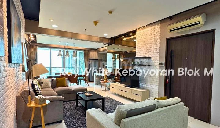 Turun Harga Apartemen 3 Bedroom Full Furnished dan Siap Huni Lantai Tinggi dan Pet Friendly di Tower Infinity Kemang Village
